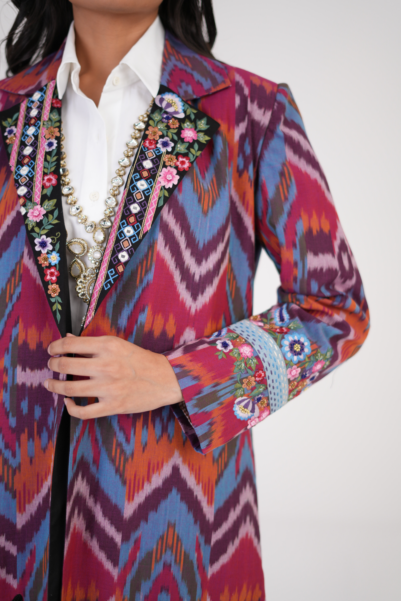 Handloom Legacy Long Jacket