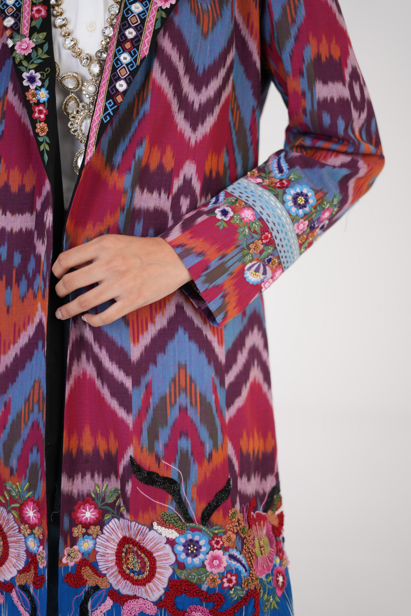 Handloom Legacy Long Jacket