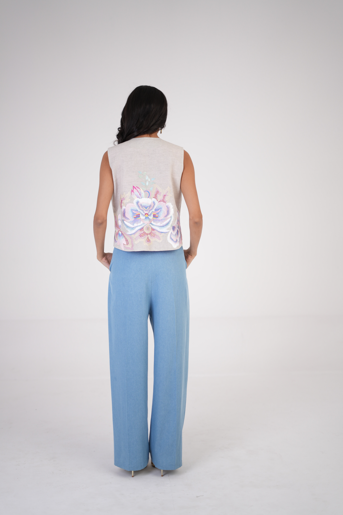 Classic Straight Denim Pants