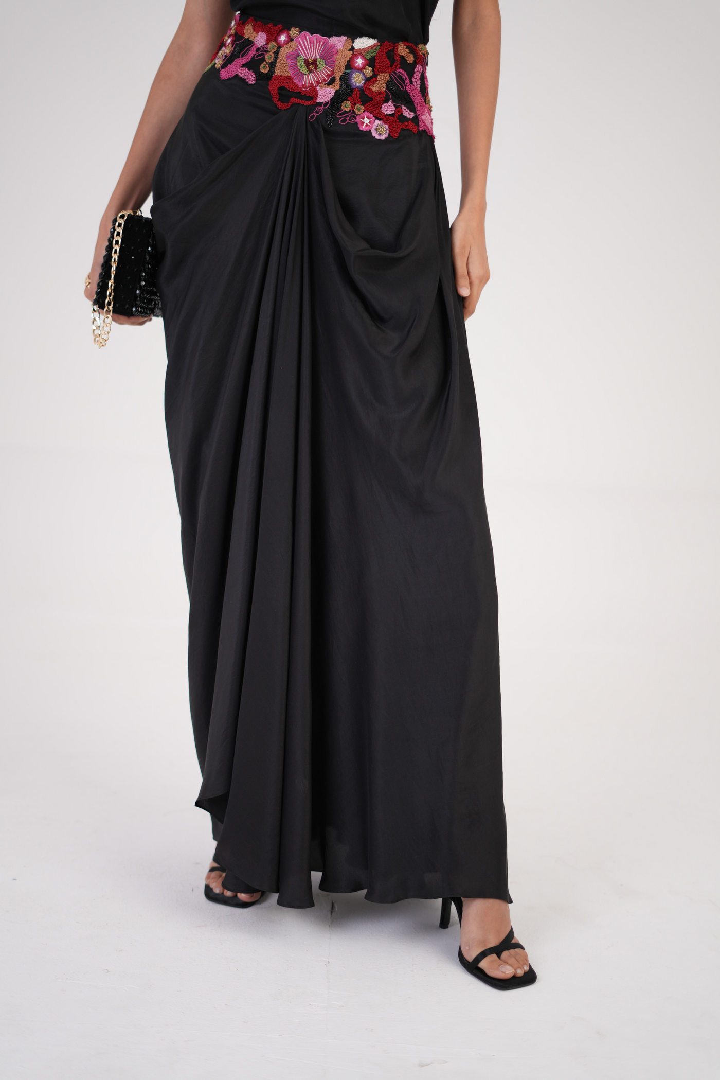 Embroidered Muse Jacket & Skirt Set