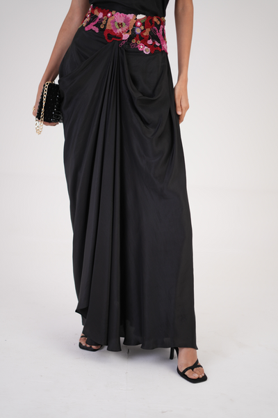 Embroidered Muse Jacket & Skirt Set