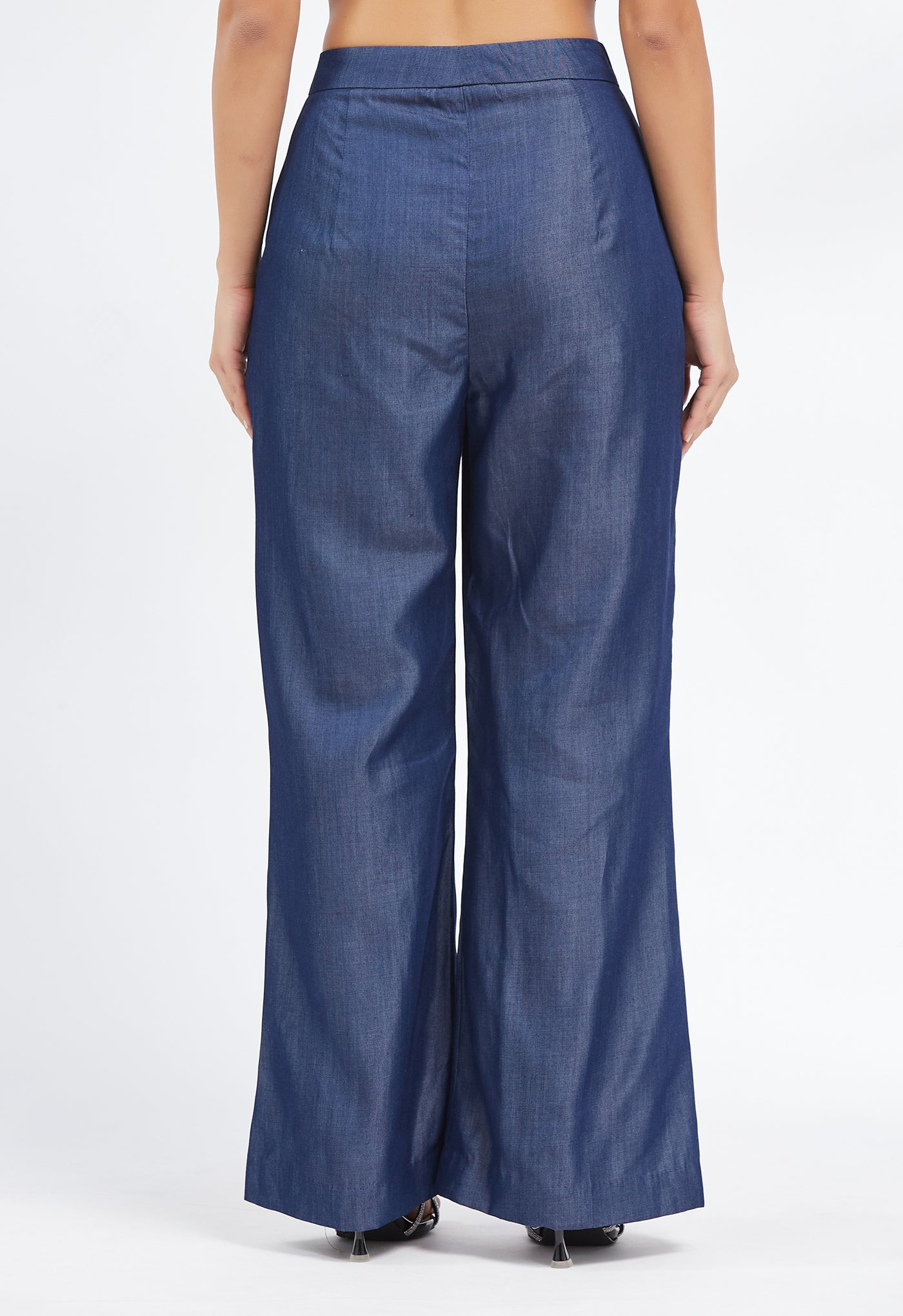 Denim Flared Pant