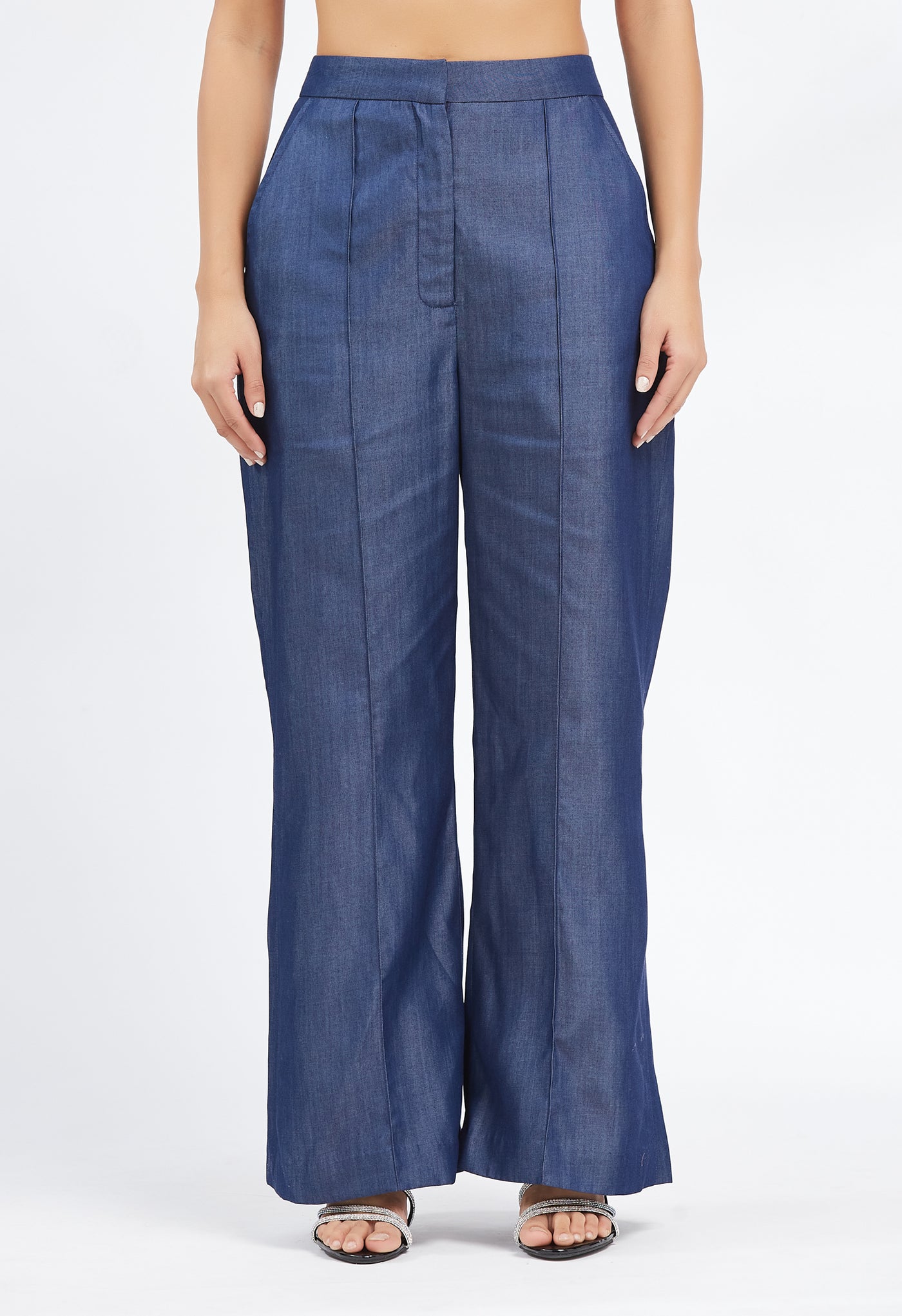 Denim Flared Pant