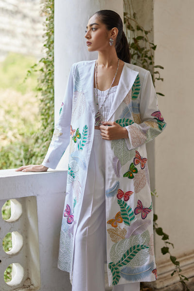 White Butterfly Jacket