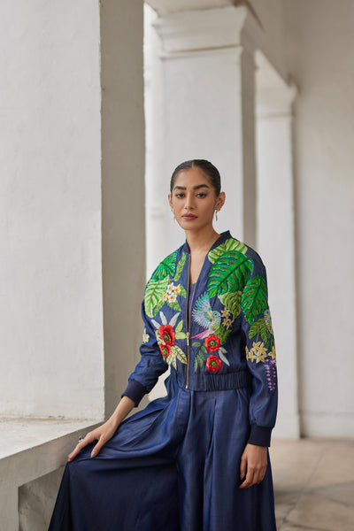 Denim Buda Jacket set