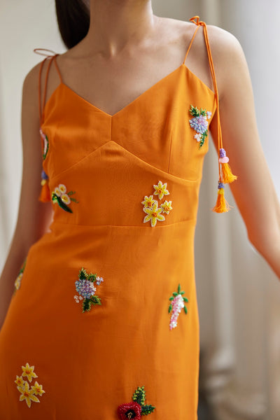 Orange Sunshine Straight Dress