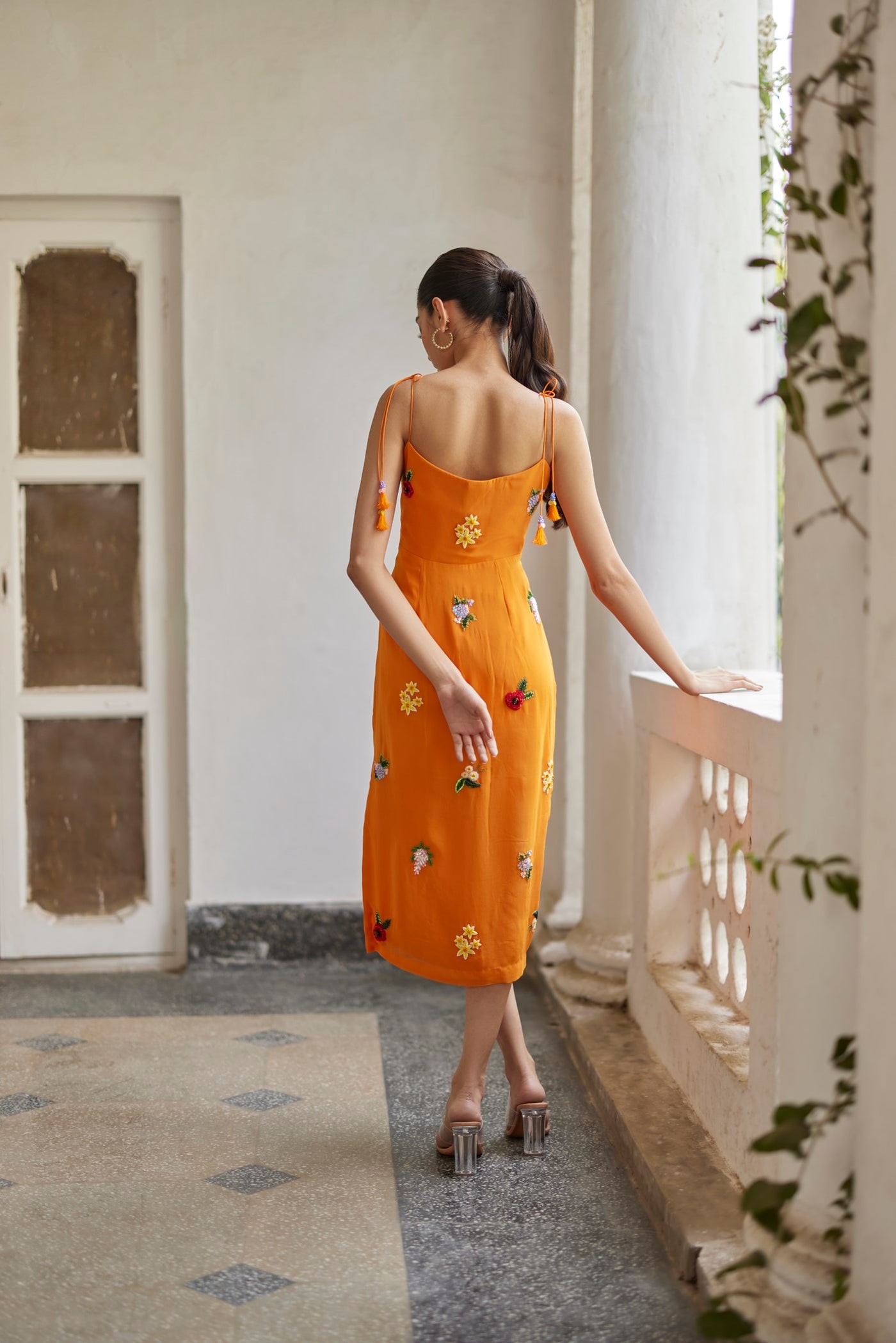 Orange Sunshine Straight Dress