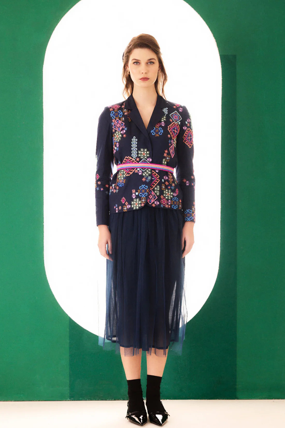 Navy Blue Idealist Jacket