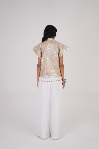 Moon Bloom Jacket with Cutwork