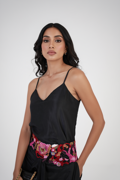 Embroidered Muse Jacket & Skirt Set