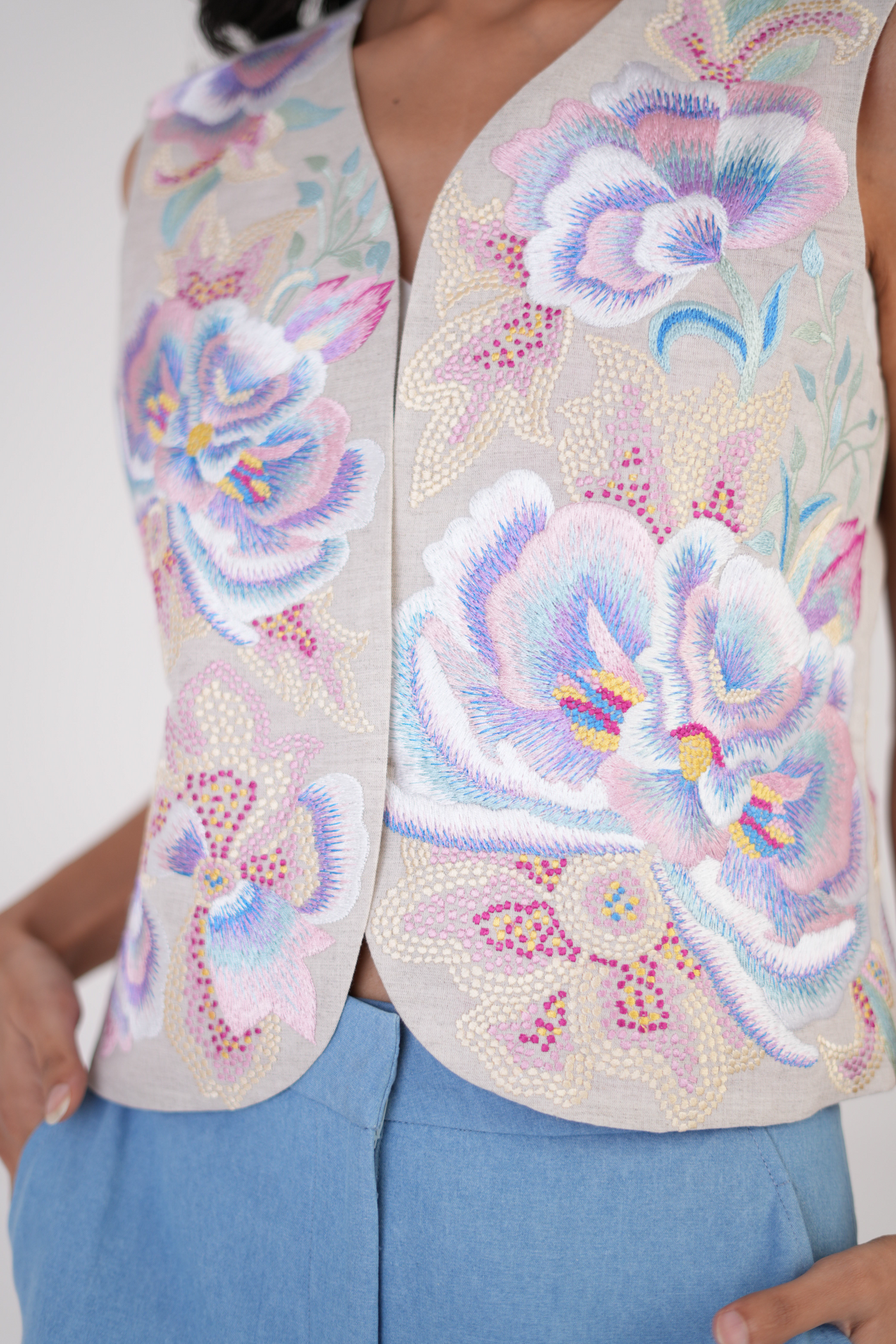 Classic Straight Denim Pants