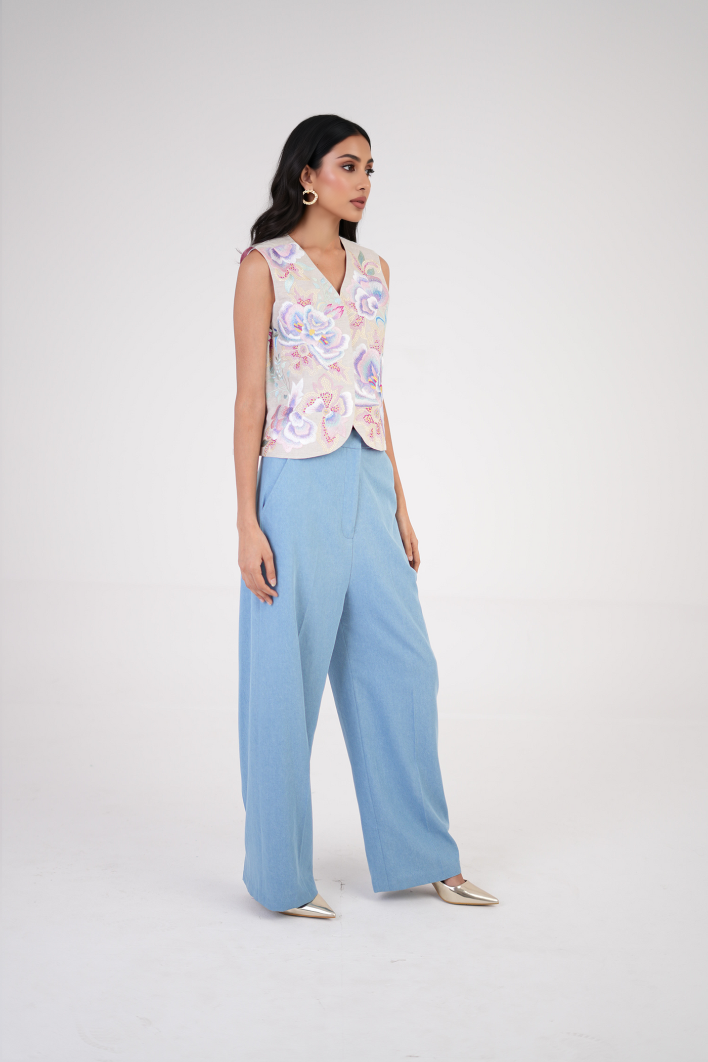 Classic Straight Denim Pants