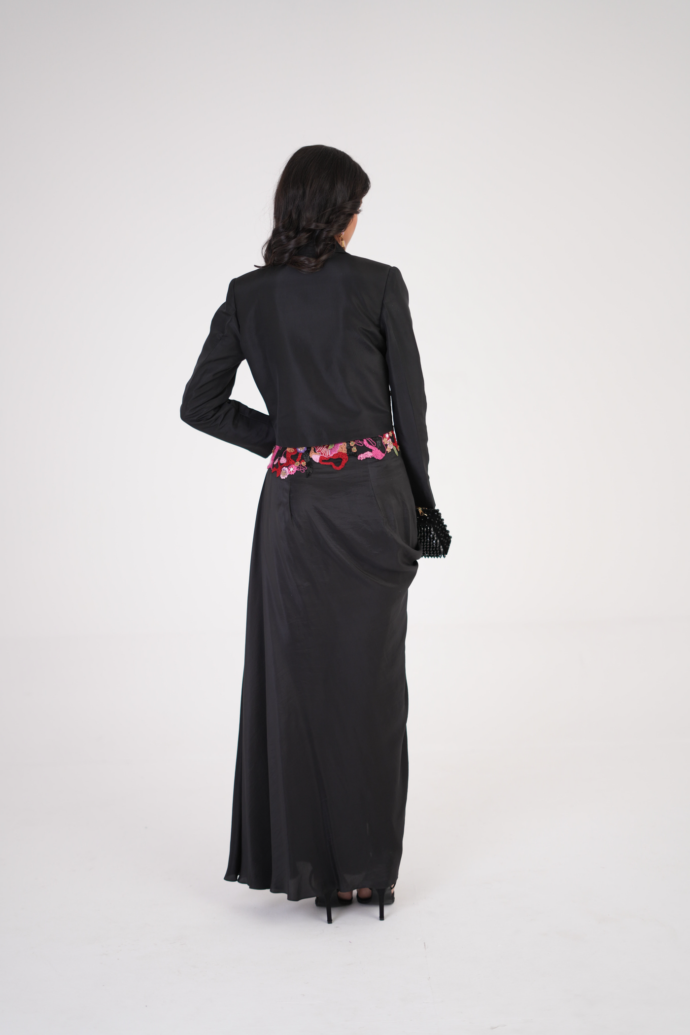 Embroidered Muse Jacket & Skirt Set