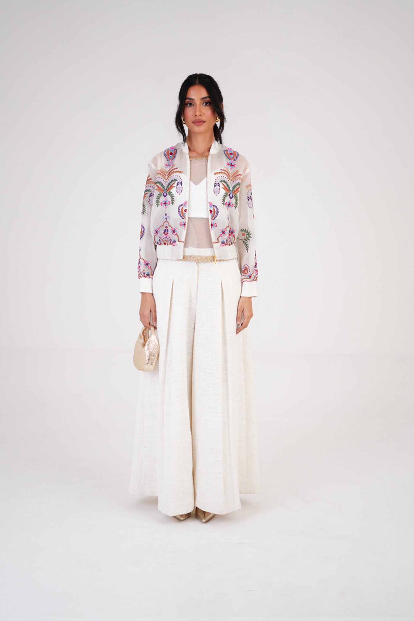 Artisan bomber jacket