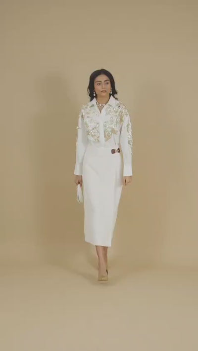 Sophisticated Wrap Skirt