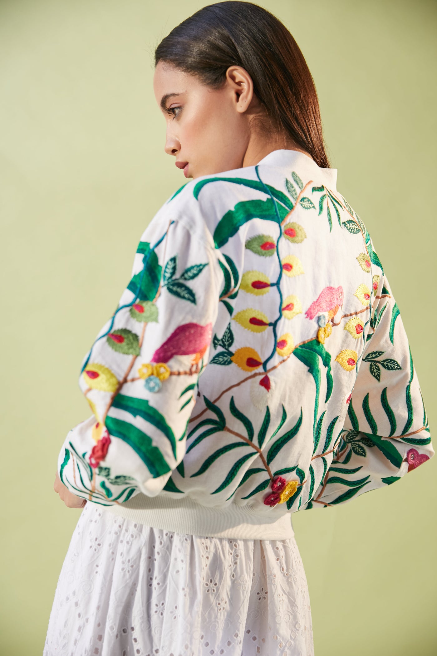 Bali Ivory Bomber